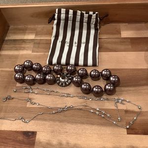 2 Henri Bendel necklaces